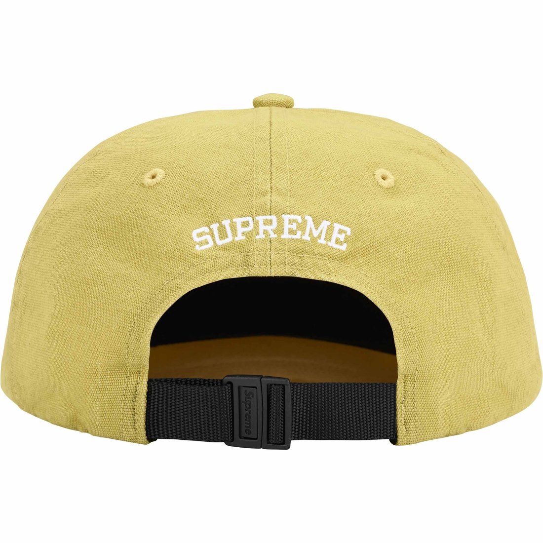 Details on Cordura Denim Small Box 6-Panel Yellow from spring summer
                                                    2024 (Price is $54)