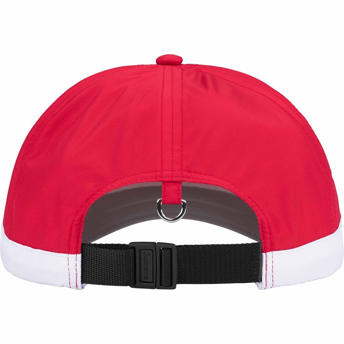 Details on Crown Band Nylon 6-Panel Red from spring summer
                                                    2024 (Price is $48)