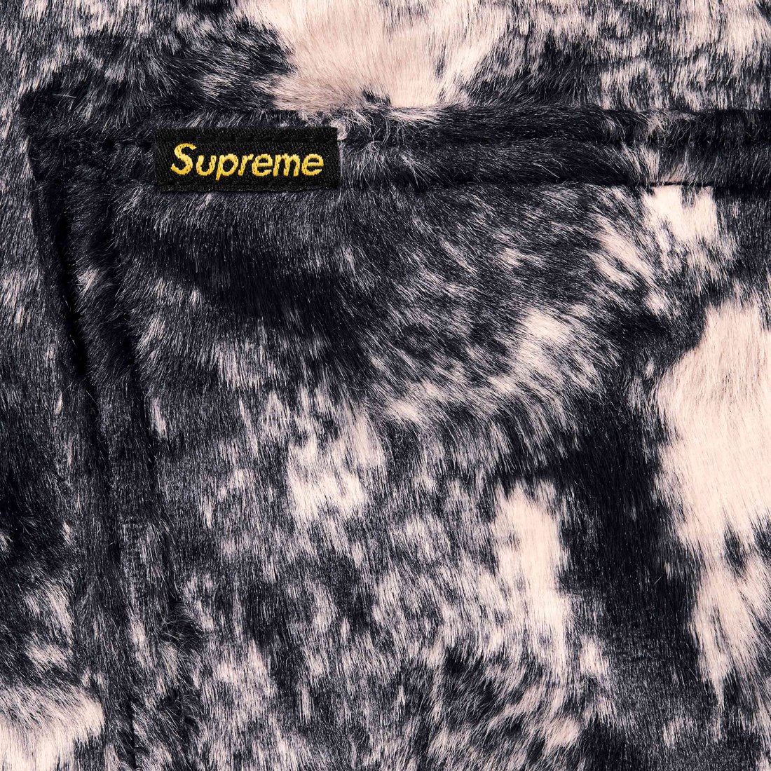Details on Faux Fur Short Black from spring summer
                                                    2024 (Price is $168)