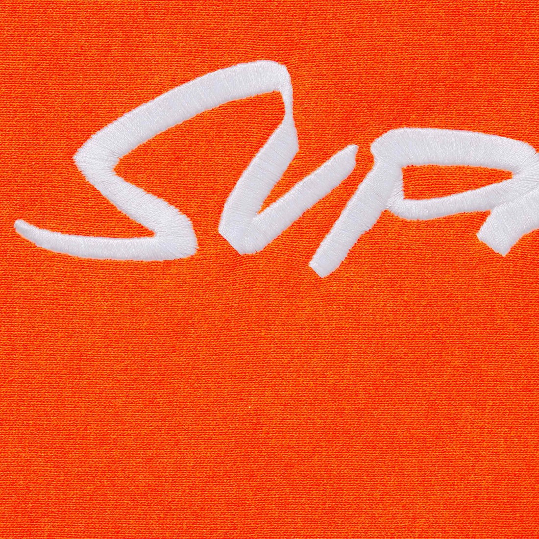Details on Futura Hooded Sweatshirt Bright Orange from spring summer
                                                    2024 (Price is $158)