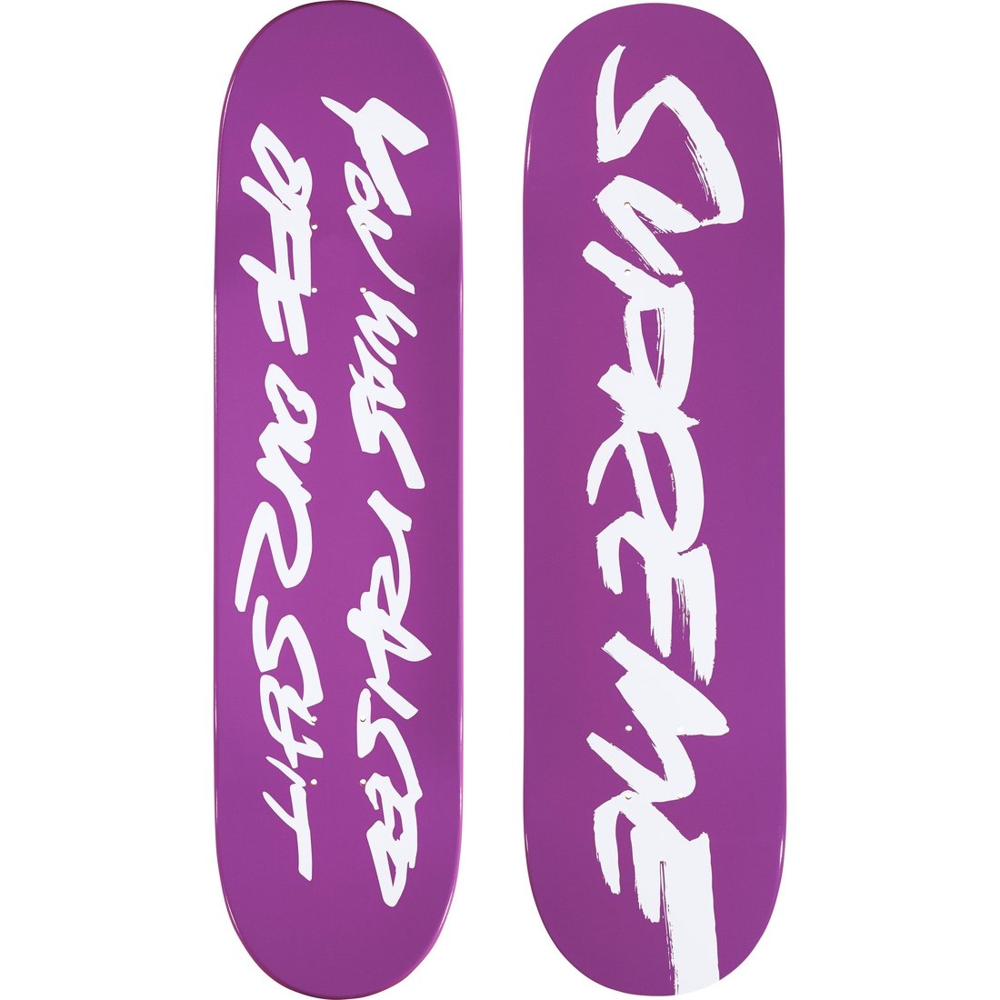 Details on Futura Skateboard Purple - 8.25" x 32" from spring summer
                                                    2024 (Price is $60)