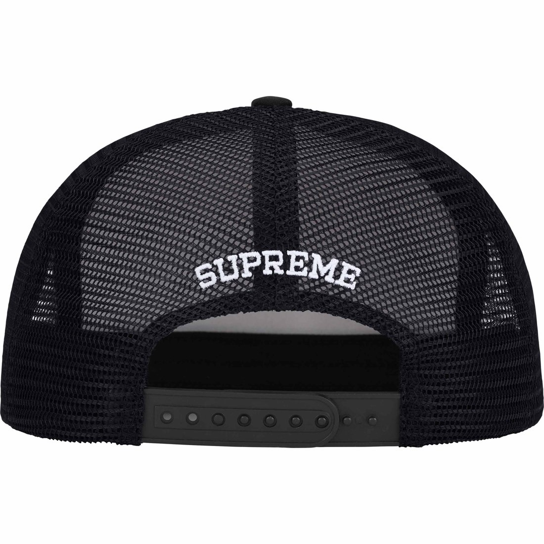 Details on Gradient Mesh Back 5-Panel Black from spring summer
                                                    2024 (Price is $48)