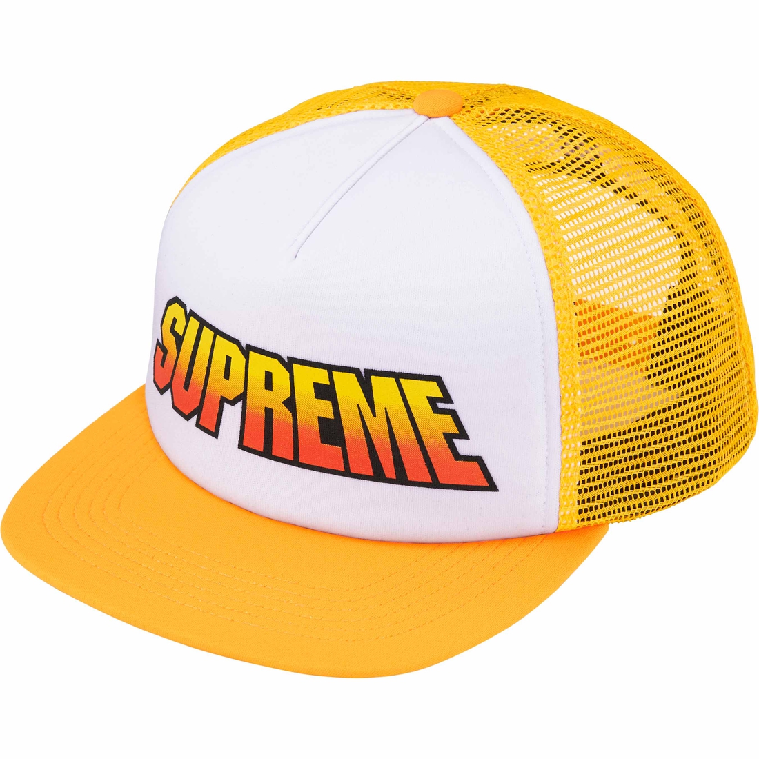 Details on Gradient Mesh Back 5-Panel Gold from spring summer
                                                    2024 (Price is $48)