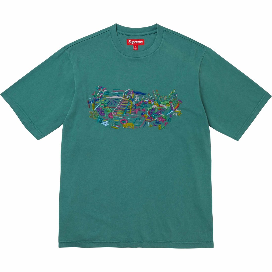 Details on Machu Picchu S S Top Teal from spring summer
                                                    2024 (Price is $88)