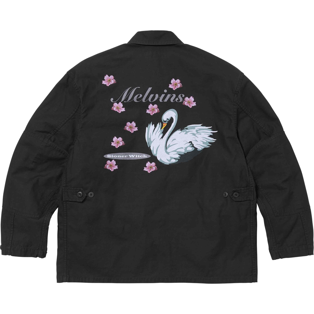 Details on Melvins BDU Jacket Black from spring summer
                                                    2024 (Price is $228)