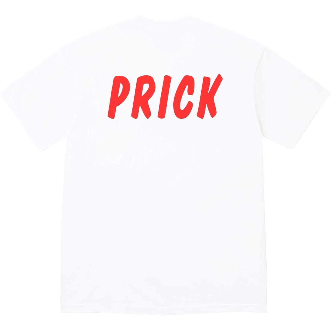 Details on Melvins Prick Tee White from spring summer
                                                    2024 (Price is $48)