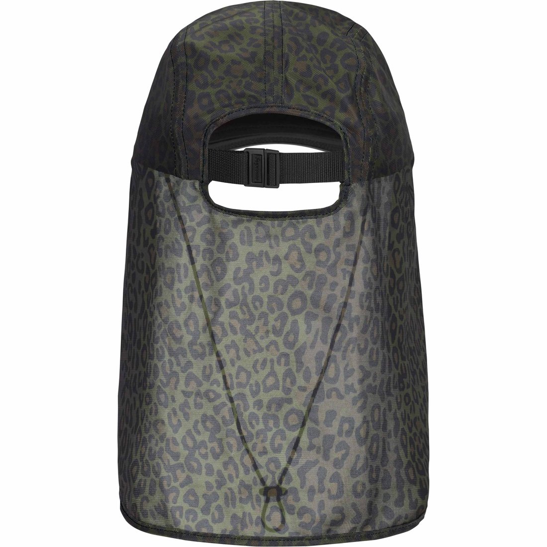 Details on Mesh Sunshield Camp Cap Leopard from spring summer
                                                    2024 (Price is $58)