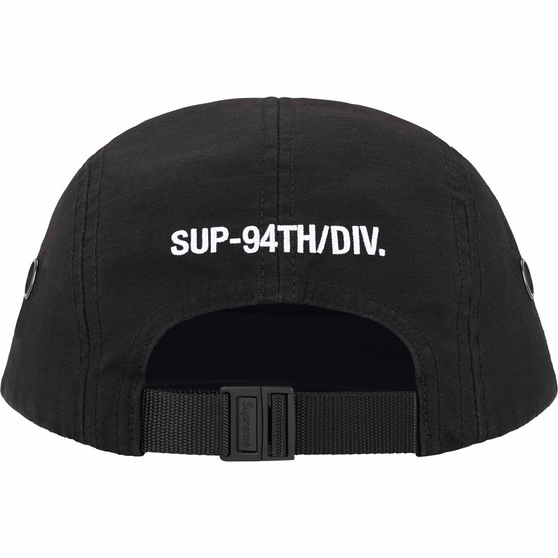 Details on Military Camp Cap Black from spring summer
                                                    2024 (Price is $48)