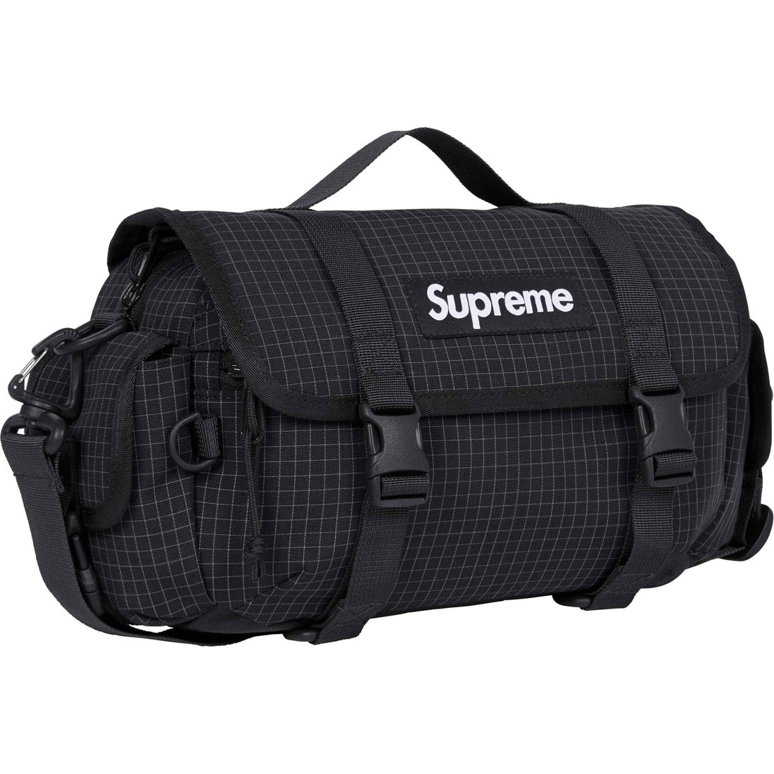 Details on Mini Duffle Bag Black from spring summer
                                                    2024 (Price is $110)