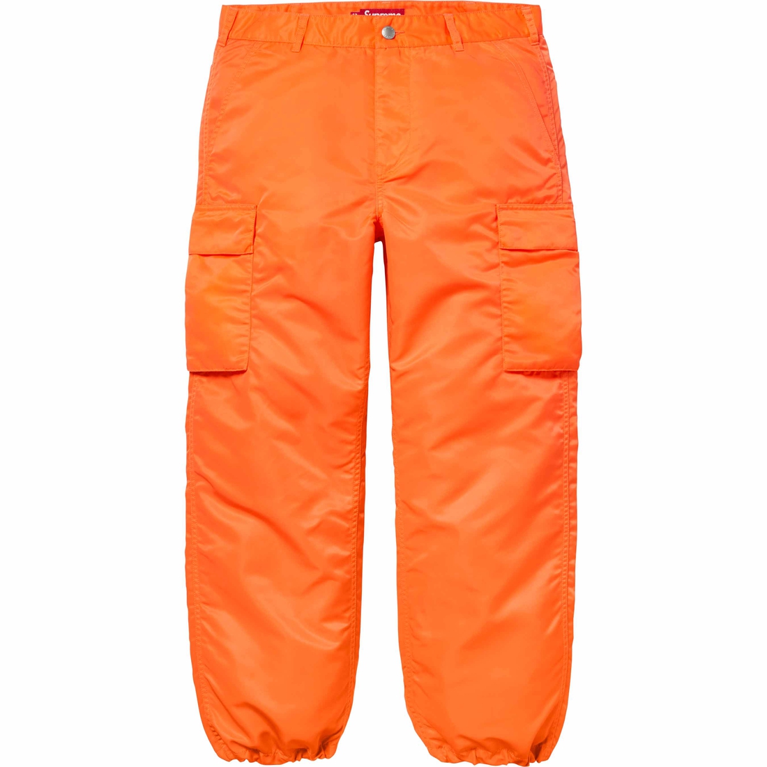 Details on Nylon Cargo Pant Orange from spring summer
                                                    2024 (Price is $168)