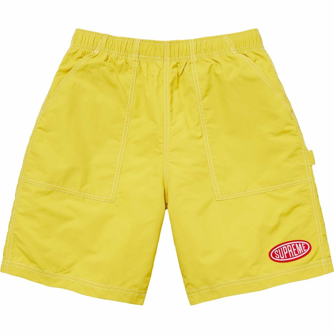 Details on Nylon Painter Short Gold from spring summer
                                                    2024 (Price is $110)