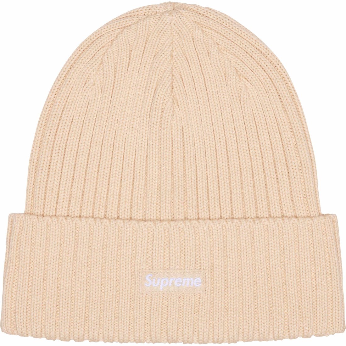 Details on Overdyed Beanie Light Tan from spring summer
                                                    2024 (Price is $40)