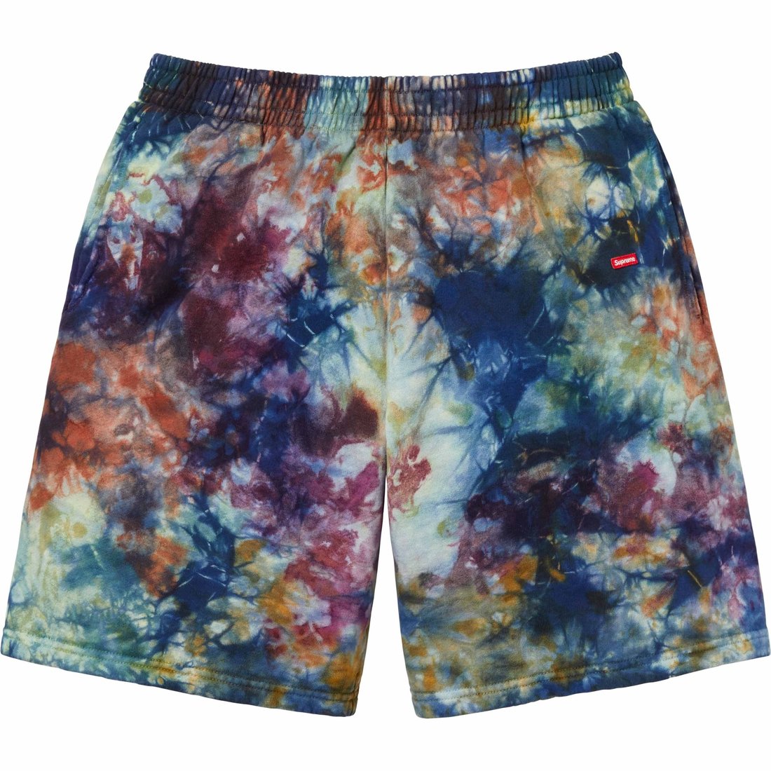 Details on Overdyed Small Box Sweatshort Multicolor from spring summer
                                                    2024 (Price is $118)