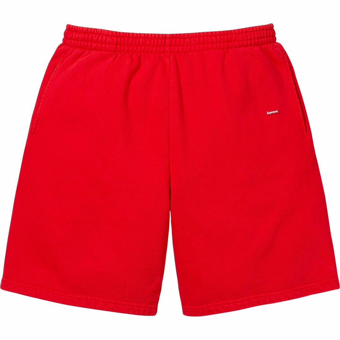 Details on Overdyed Small Box Sweatshort Red from spring summer
                                                    2024 (Price is $118)