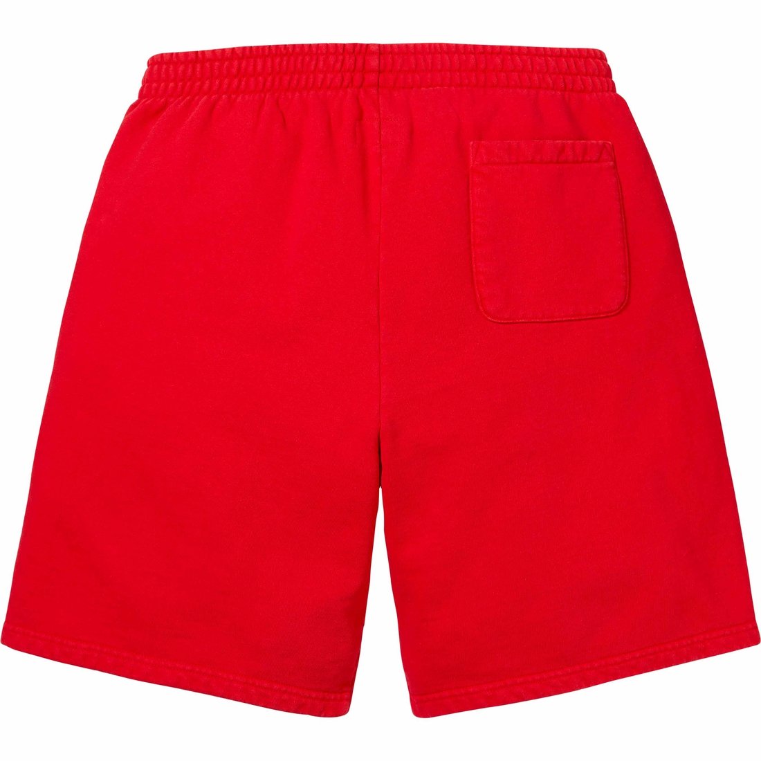 Details on Overdyed Small Box Sweatshort Red from spring summer
                                                    2024 (Price is $118)