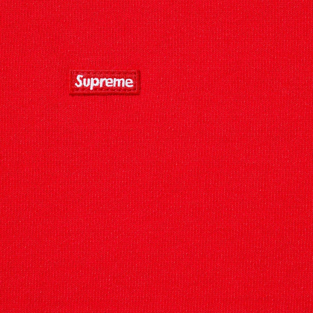 Details on Overdyed Small Box Zip Up Hooded Sweatshirt Red from spring summer
                                                    2024 (Price is $158)