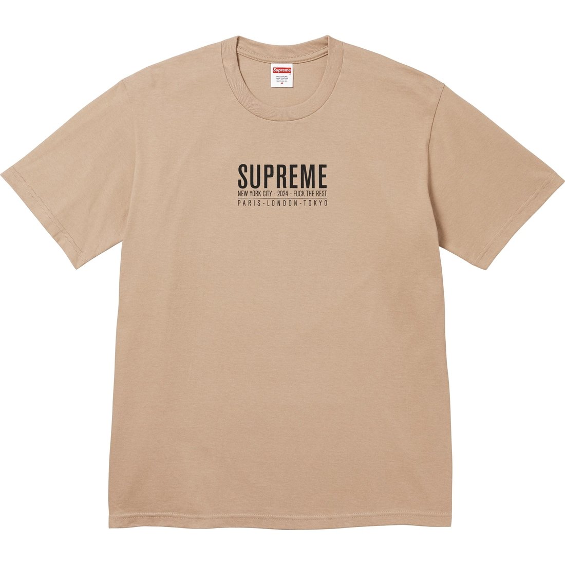 Details on Paris Tee Khaki from spring summer
                                                    2024 (Price is $40)