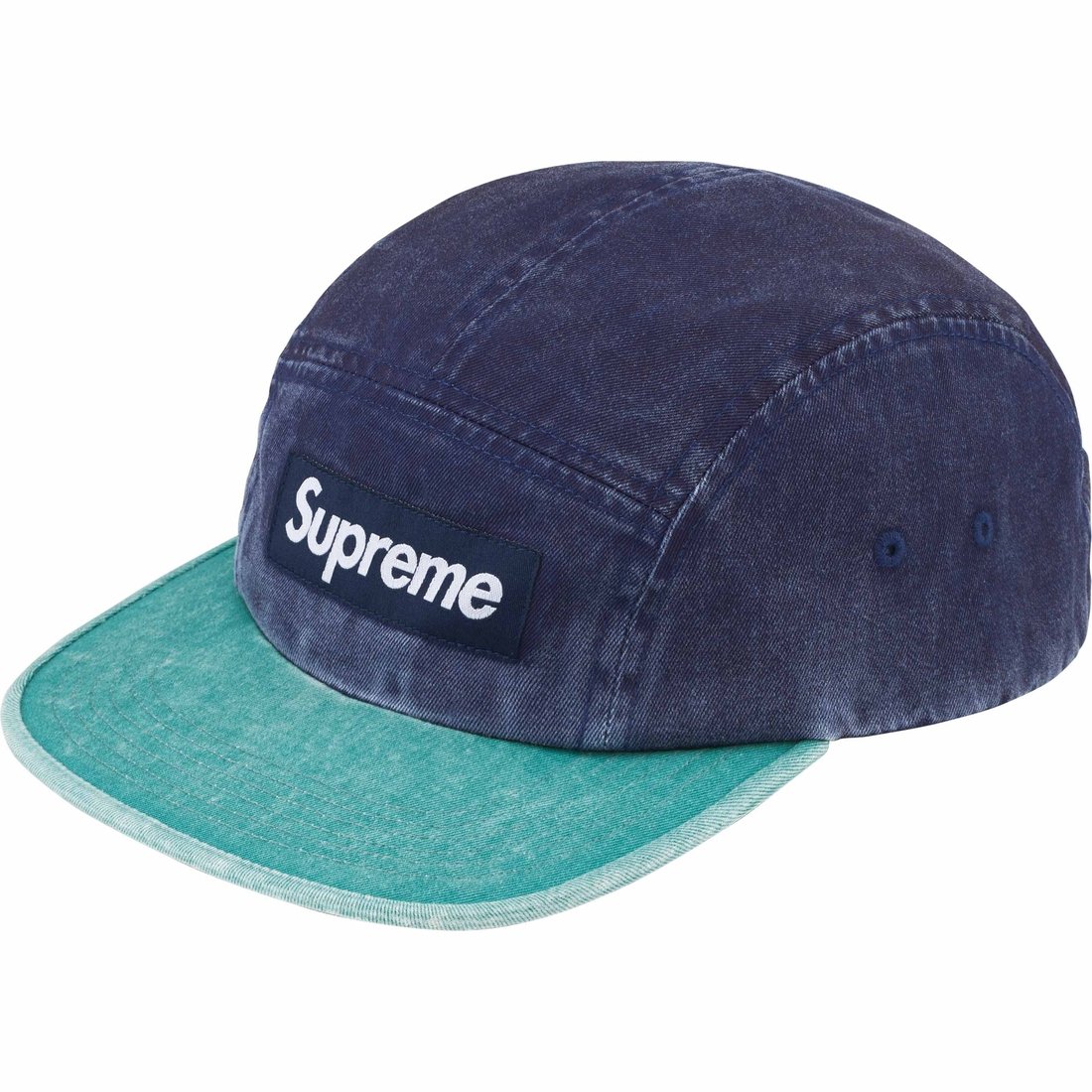 Details on Pigment 2-Tone Camp Cap Navy from spring summer
                                                    2024 (Price is $48)