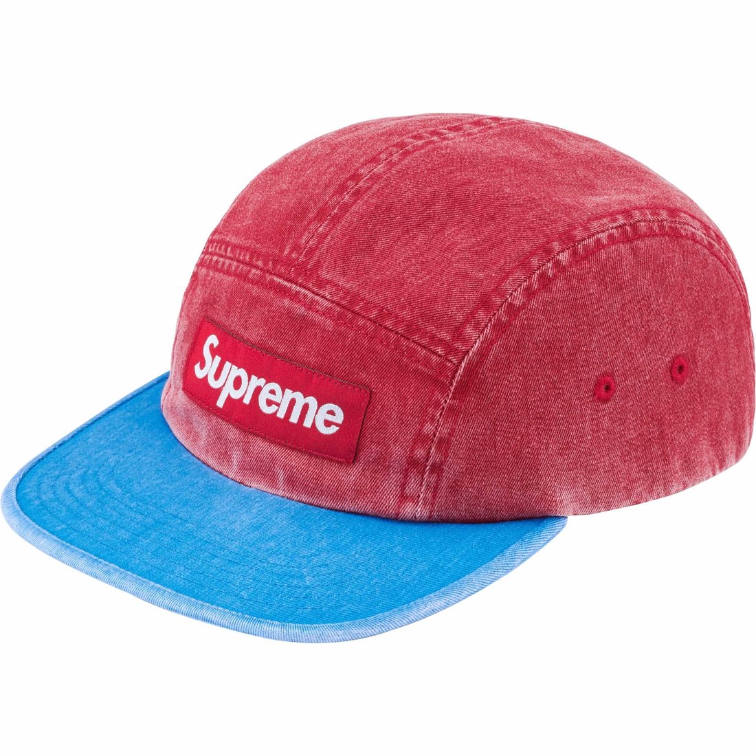 Details on Pigment 2-Tone Camp Cap Red from spring summer
                                                    2024 (Price is $48)