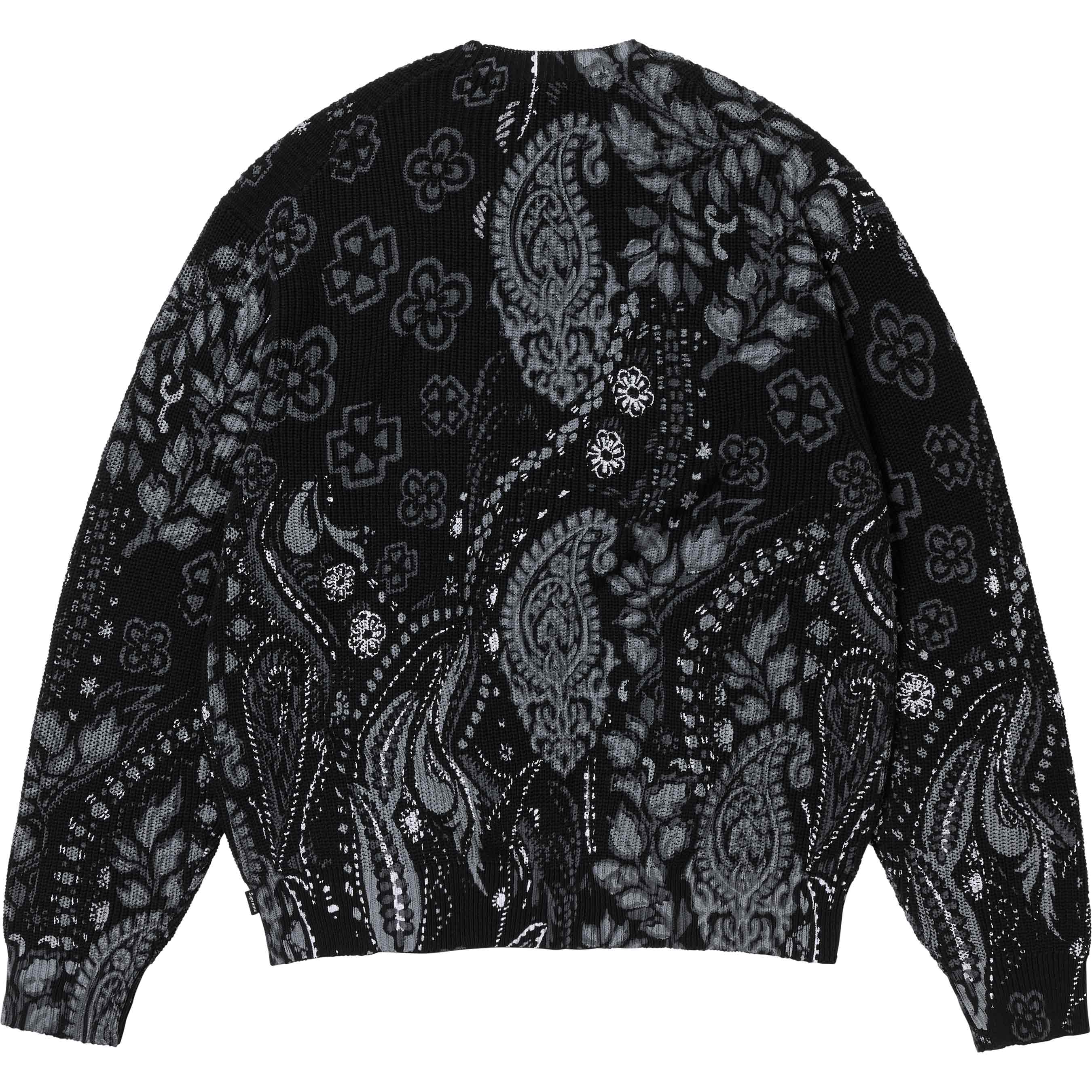 Printed Paisley Sweater - spring summer 2024 - Supreme