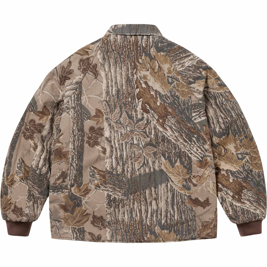 Details on RealTree Reversible Quilted Work Jacket Snow Camo from spring summer
                                                    2024 (Price is $248)