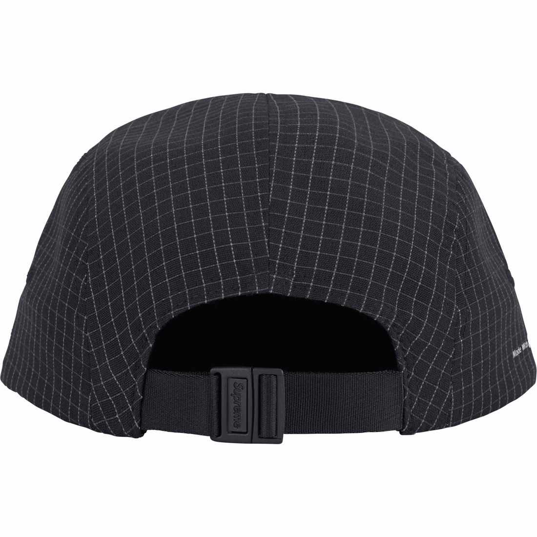 Details on Reflective Ripstop Camp Cap Black from spring summer
                                                    2024 (Price is $48)