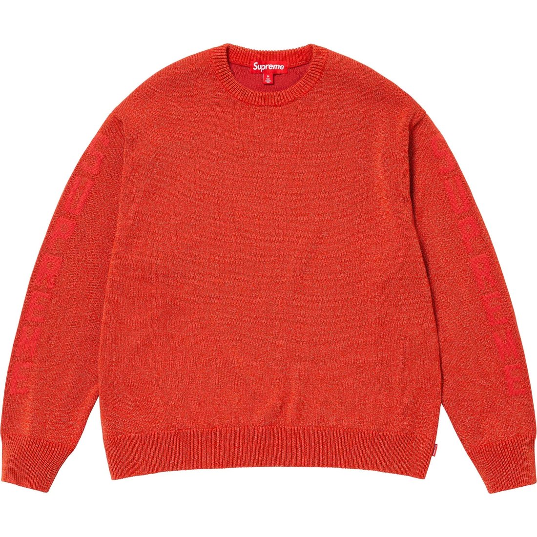 Details on Reflective Sweater Orange from spring summer
                                                    2024 (Price is $148)