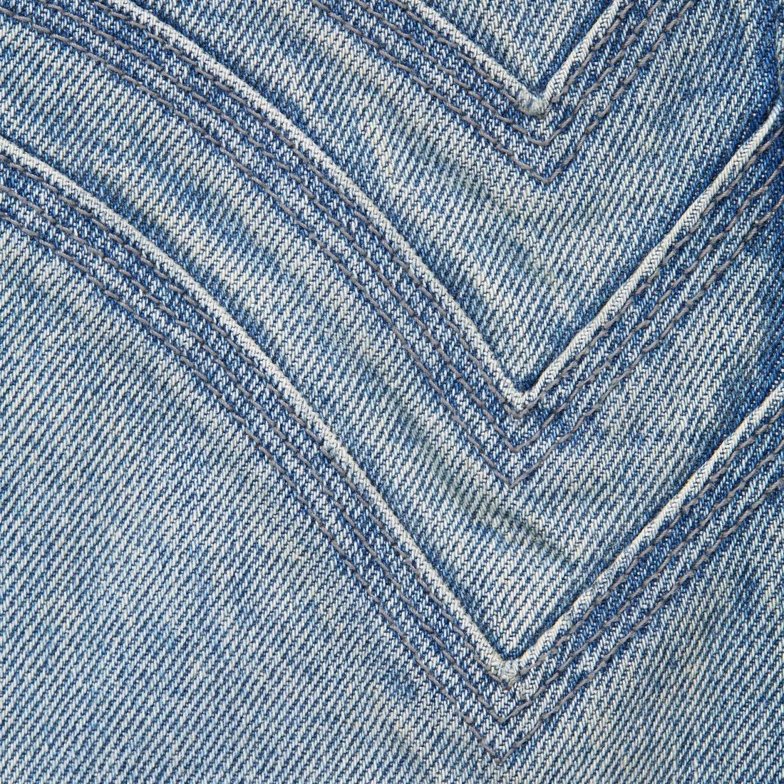 Details on S Logo Loose Fit Jean Washed Blue from spring summer
                                                    2024 (Price is $268)