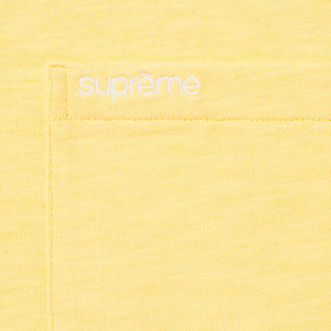 Details on S S Pocket Tee Yellow from spring summer
                                                    2024 (Price is $60)
