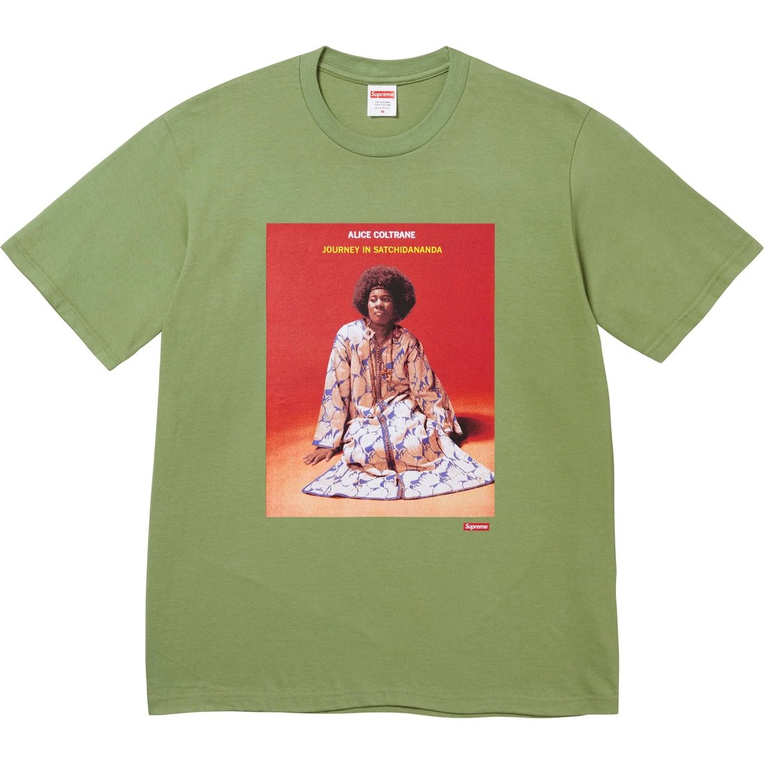 Details on Satchidananda Tee Moss from spring summer
                                                    2024 (Price is $48)