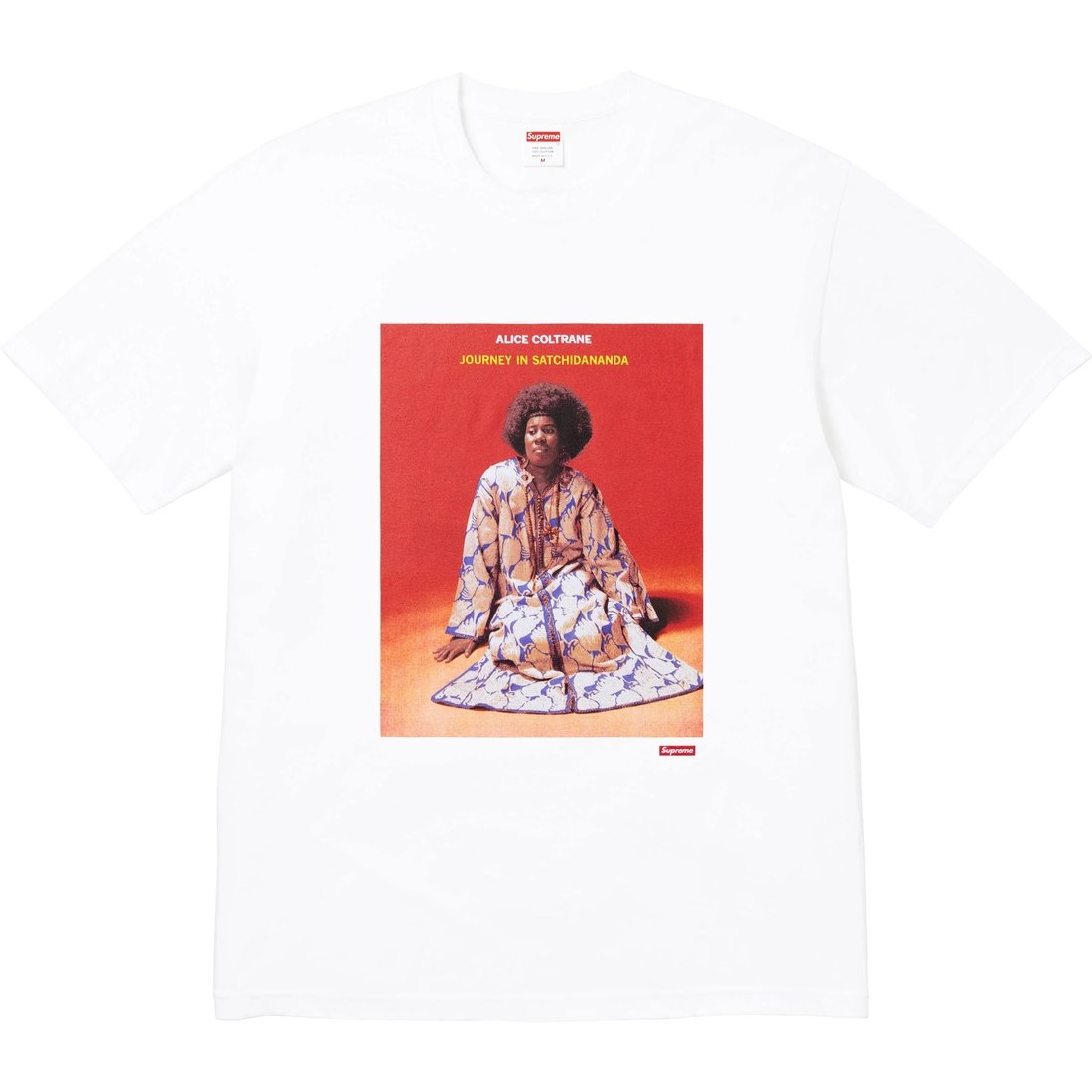 Details on Satchidananda Tee White from spring summer
                                                    2024 (Price is $48)