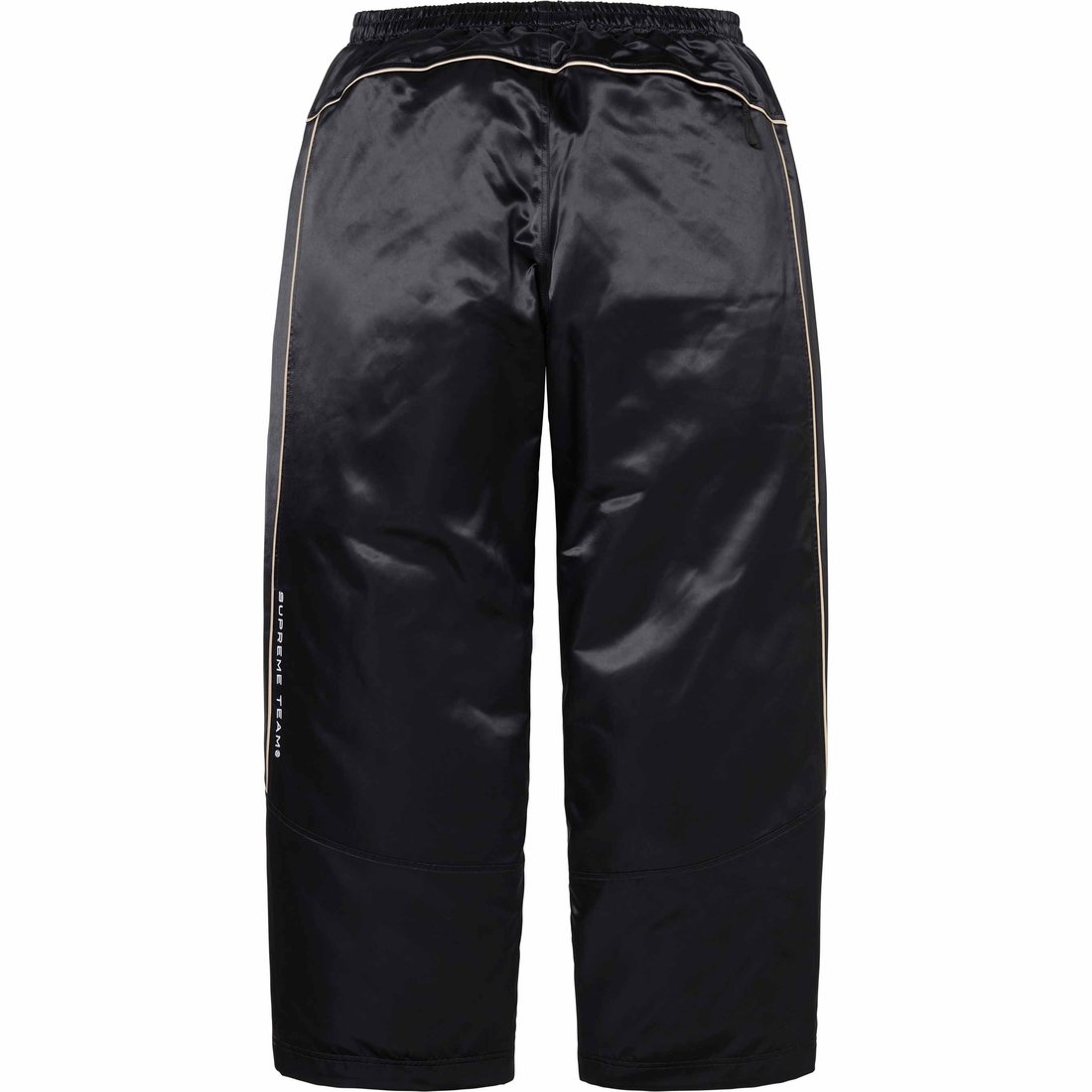 Details on Satin Track Pant Black from spring summer
                                                    2024 (Price is $158)