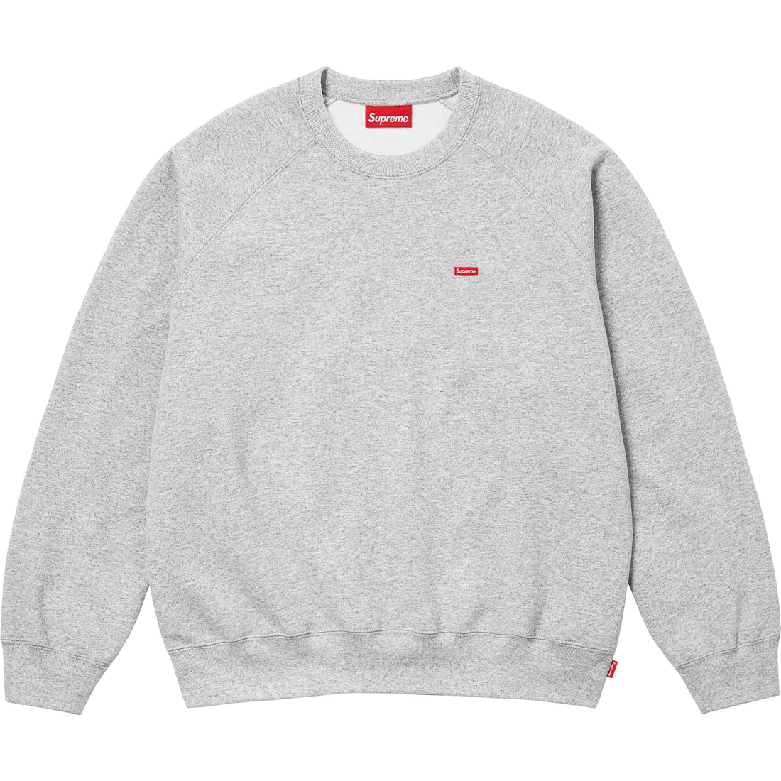 Details on Small Box Raglan Crewneck Heather Grey from spring summer
                                                    2024 (Price is $138)