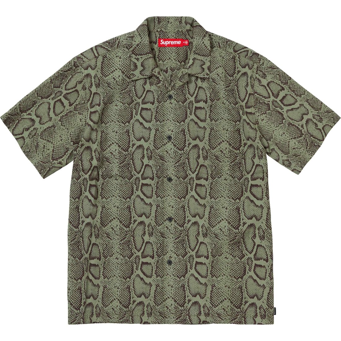 Details on Snake S S Shirt Olive from spring summer
                                                    2024 (Price is $148)