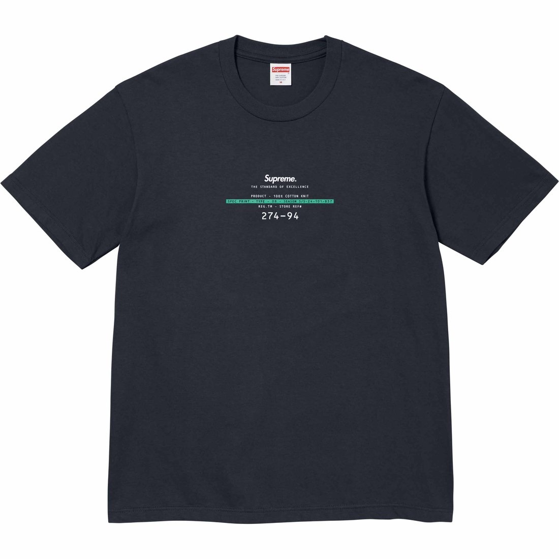 Details on Standard Tee Navy from spring summer
                                                    2024 (Price is $40)