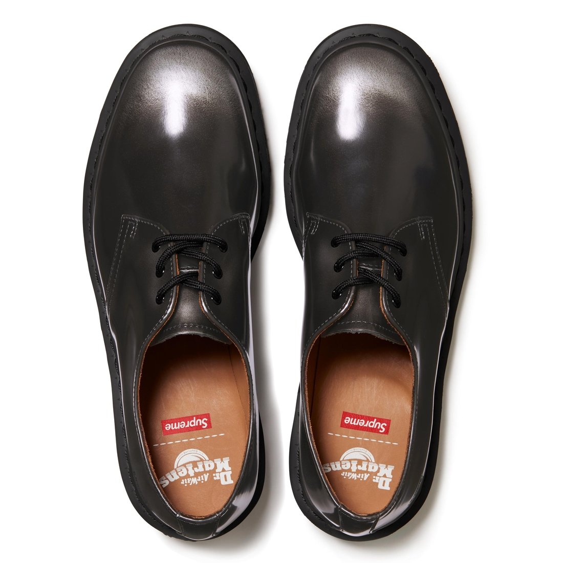 Details on Supreme Dr. Martens 1461 3-Eye Shoe Black from spring summer
                                                    2024 (Price is $188)