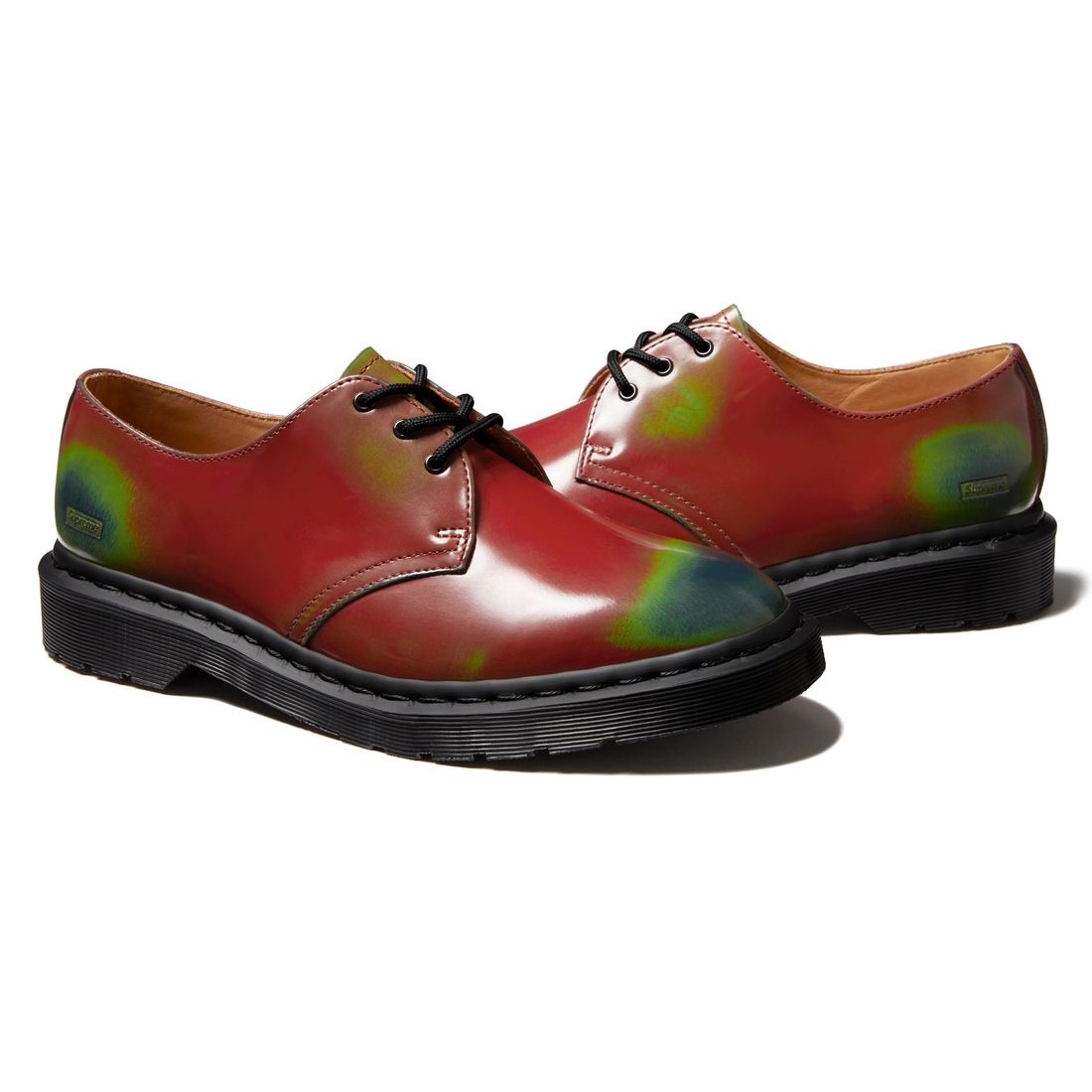 Details on Supreme Dr. Martens 1461 3-Eye Shoe Multicolor from spring summer
                                                    2024 (Price is $188)