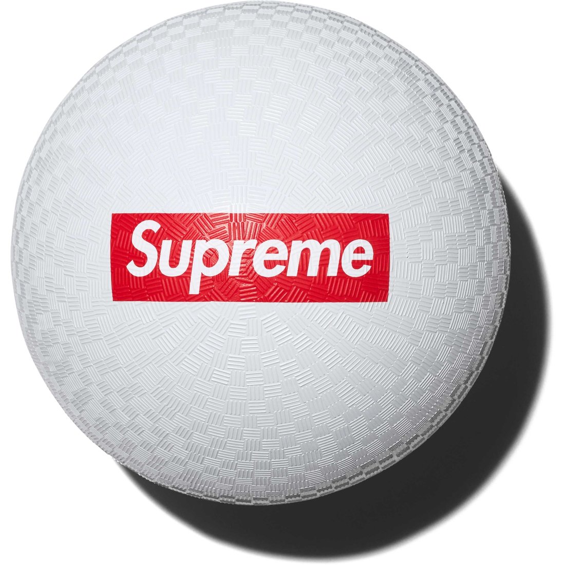 Details on Supreme Franklin Playground Ball White from spring summer
                                                    2024 (Price is $32)