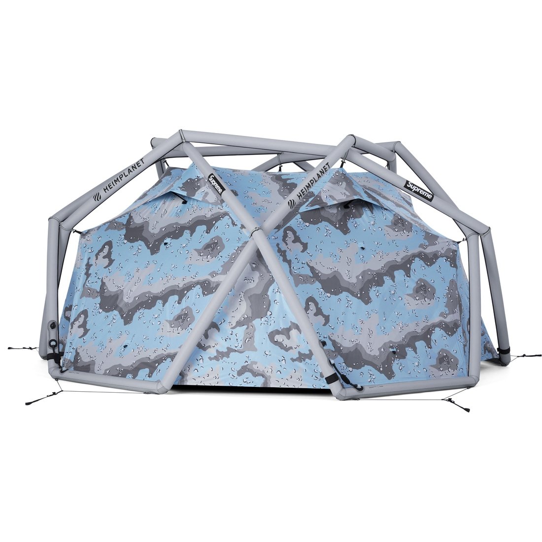 Details on Supreme Heimplanet Cave XL Tent Camo from spring summer
                                                    2024 (Price is $1498)