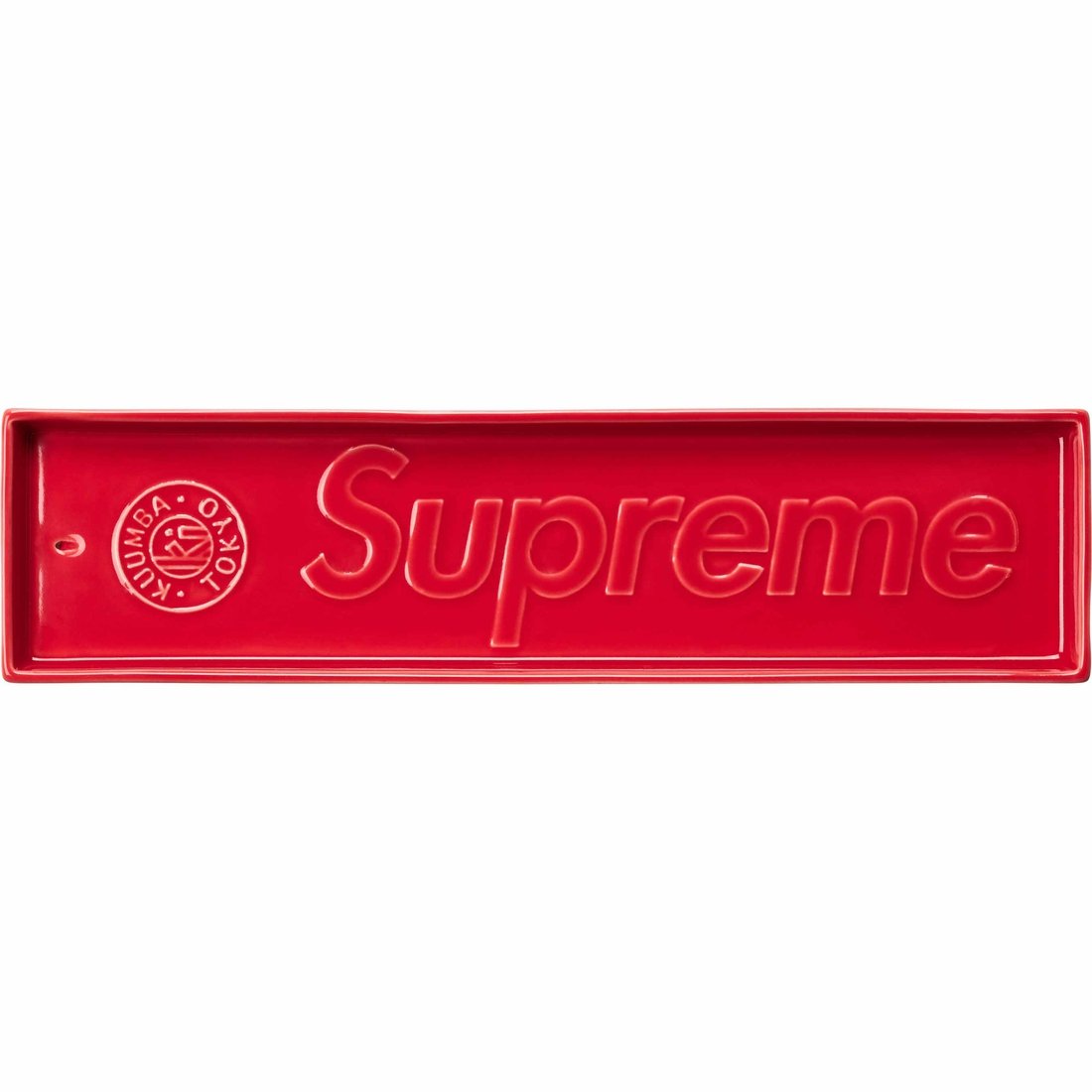 Details on Supreme Kuumba Incense Tray Red from spring summer
                                                    2024 (Price is $44)