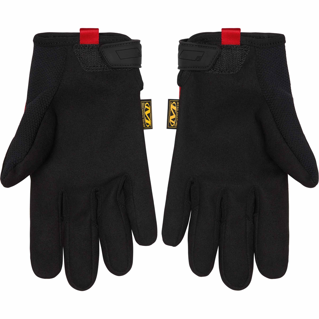 Details on Supreme Mechanix Leather Work Gloves Red from spring summer
                                                    2024 (Price is $58)