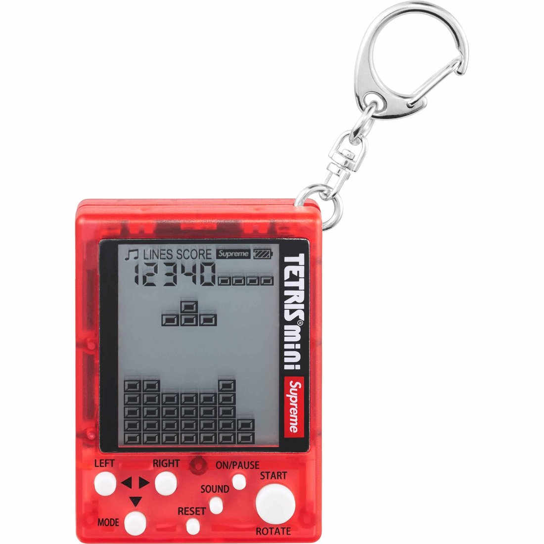 Details on Supreme Tetris Mini Red from spring summer
                                                    2024 (Price is $34)