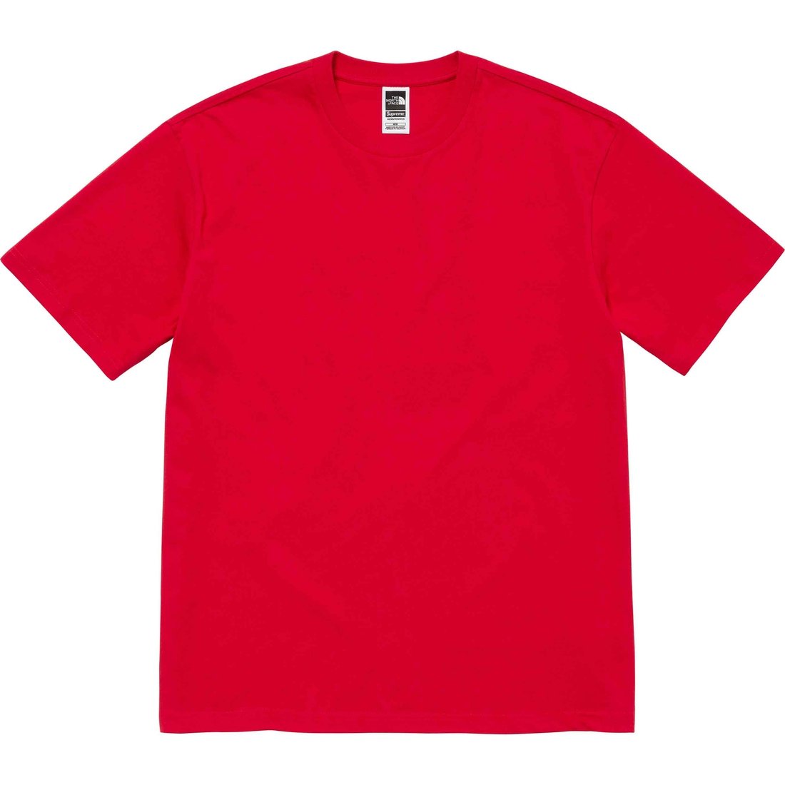 Details on Supreme The North Face S S Top Red from spring summer
                                                    2024 (Price is $58)