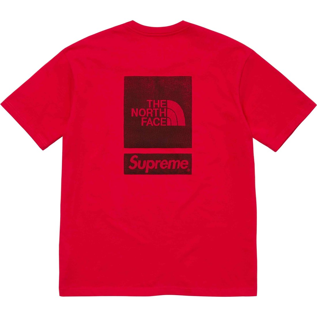 Details on Supreme The North Face S S Top Red from spring summer
                                                    2024 (Price is $58)