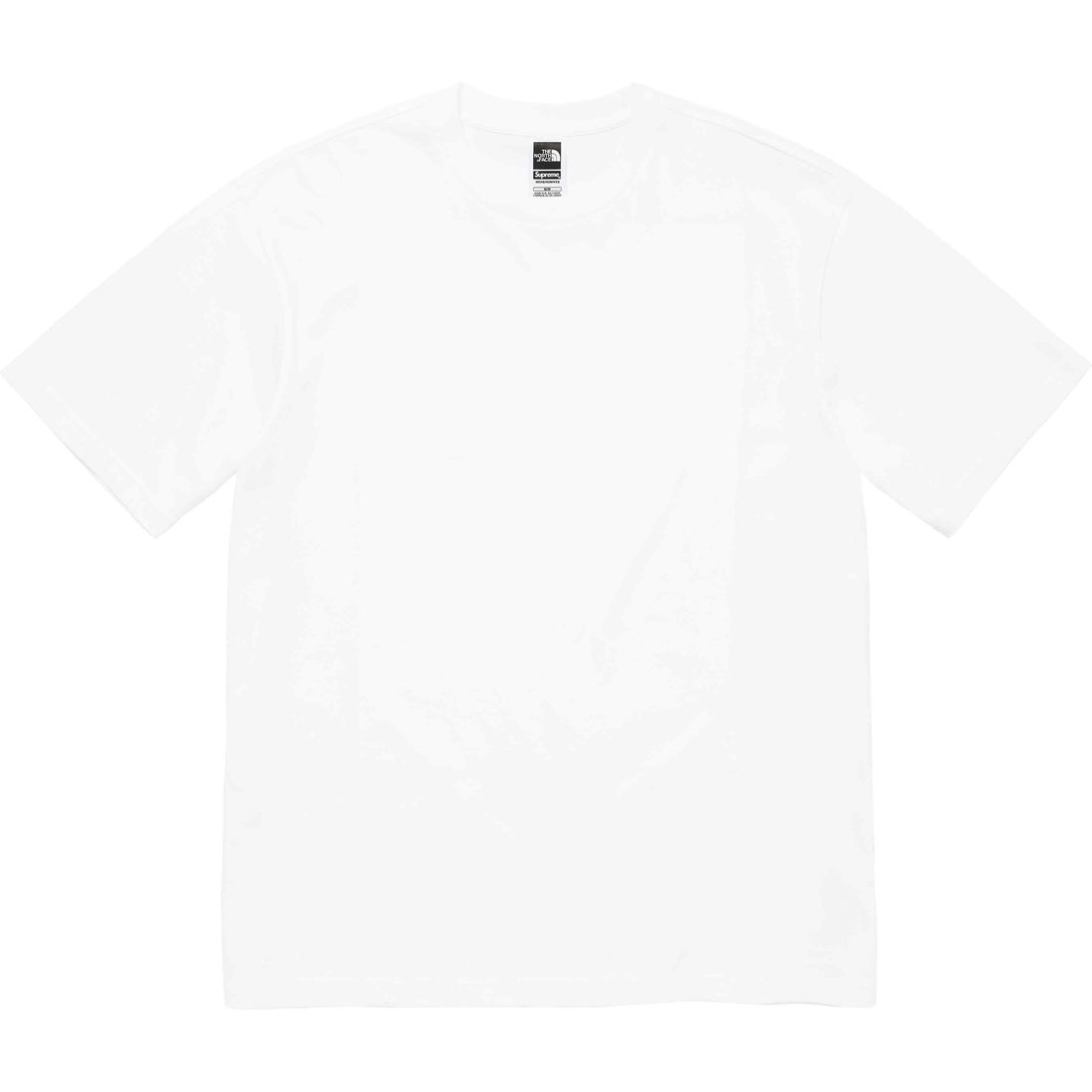 Details on Supreme The North Face S S Top White from spring summer
                                                    2024 (Price is $58)