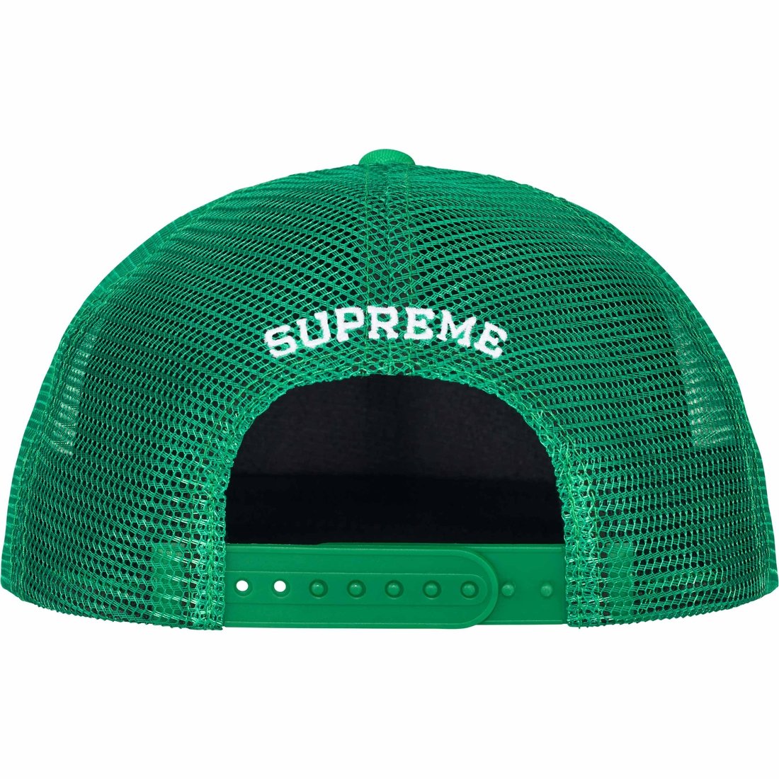 Details on Supreme Toy Machine Mesh Back 5-Panel Green from spring summer
                                                    2024 (Price is $48)