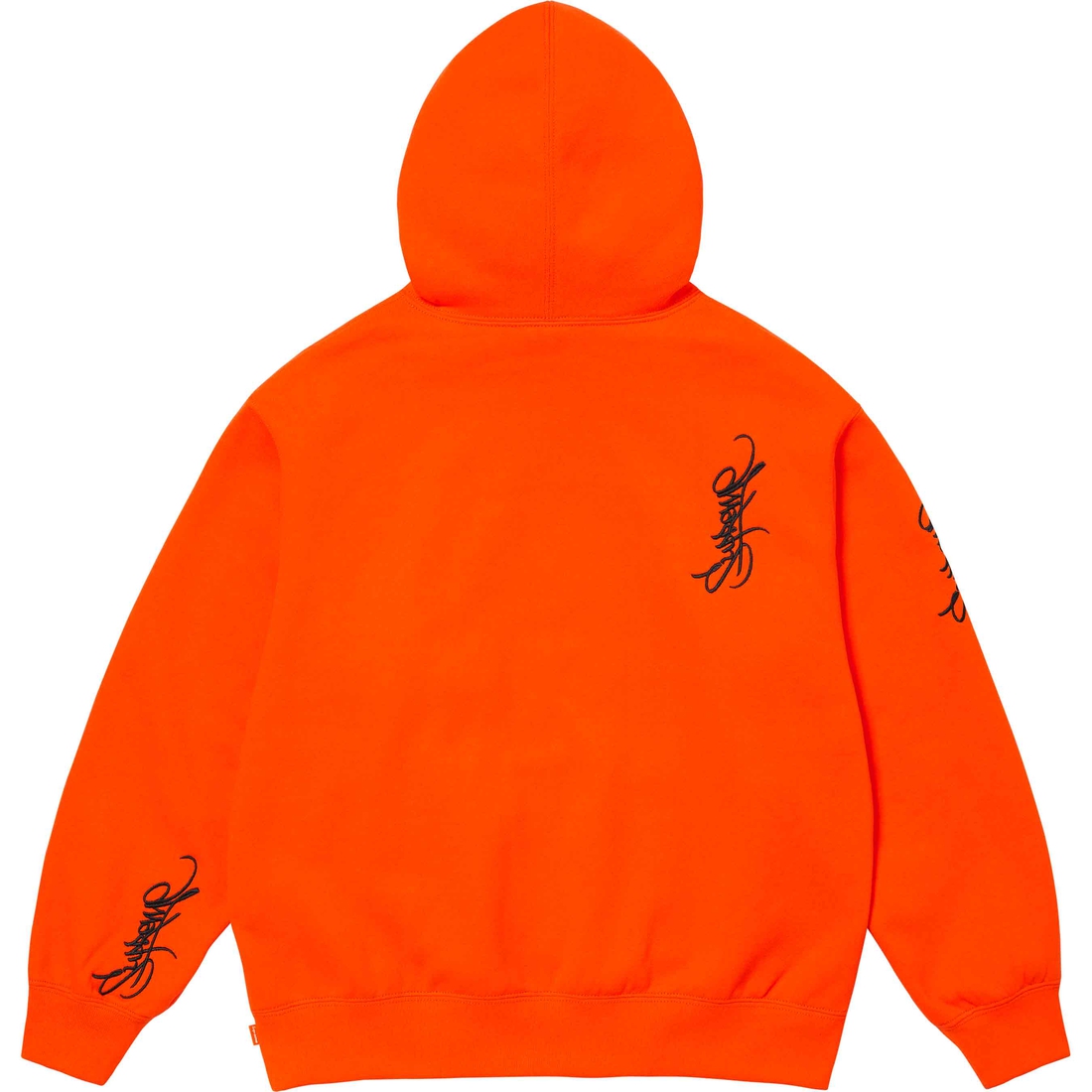 Details on Tag Hooded Sweatshirt Bright Orange from spring summer
                                                    2024 (Price is $158)