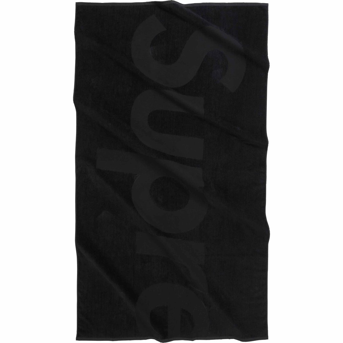 Details on Tonal Logo Towel Black from spring summer
                                                    2024 (Price is $88)