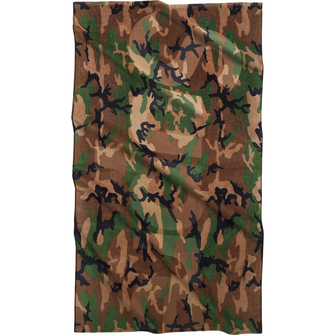 Details on Tonal Logo Towel Woodland Camo from spring summer
                                                    2024 (Price is $88)