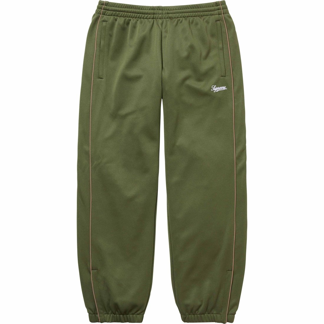 Details on Tricot Track Pant Olive from spring summer
                                                    2024 (Price is $138)